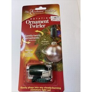 Christmas Rotating Ornament Twirler By The Enchanted Workshop 2007 NIB